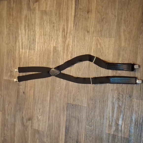 Vintage Easy Riders Black Men's Easyrider's Suspenders Rare. Made in the USA  - Picture 5 of 9